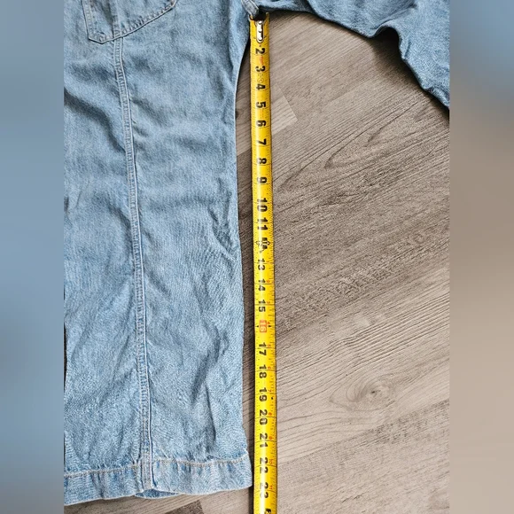 We The Free Size Small Arcadia Denim Harem Pants - Picture 7 of 8